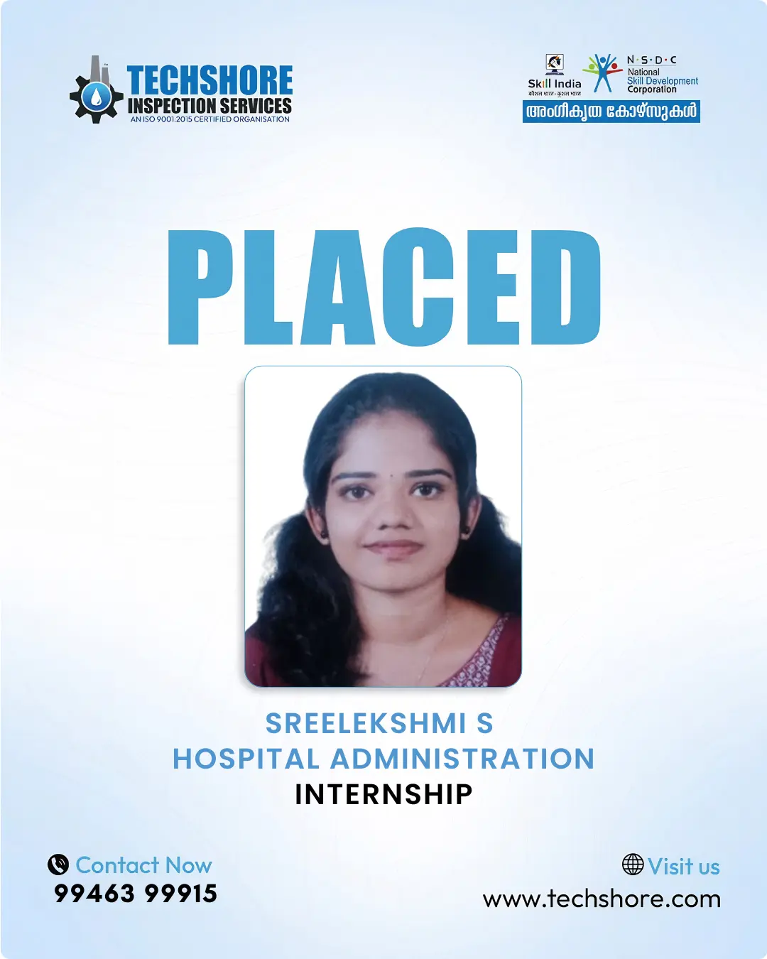 Placement student